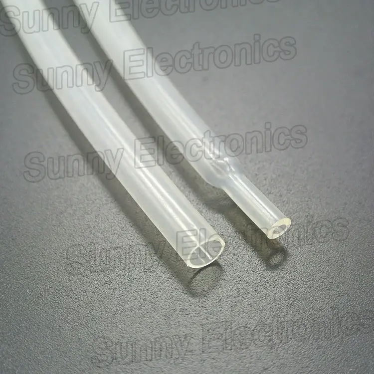 

wholesale 100m (328FT) 6.4mm 1/4" 3:1 Transparent clear Adhesive Heatshrink Heat Shrink tubing