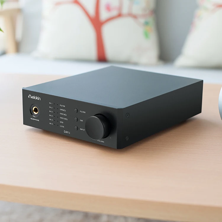 Quloos DA9.1 HiFi аудио DAC и усилитель для наушников ES9038pro флагманский чип с поддержкой USB