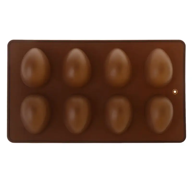 

3D Easter Eggs Silicone Fondant Biscuit Stamper DIY Cake Mold Chocolate Cookie Pudding Decoration Home Baking Tools