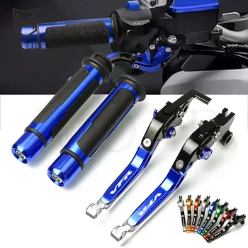 

For Honda VFR800 VFR 800 F Fi W1 VTEC Motorcycle CNC Adjustable Foldable Extending Brake Clutch Lever Handle Grips Handlebars