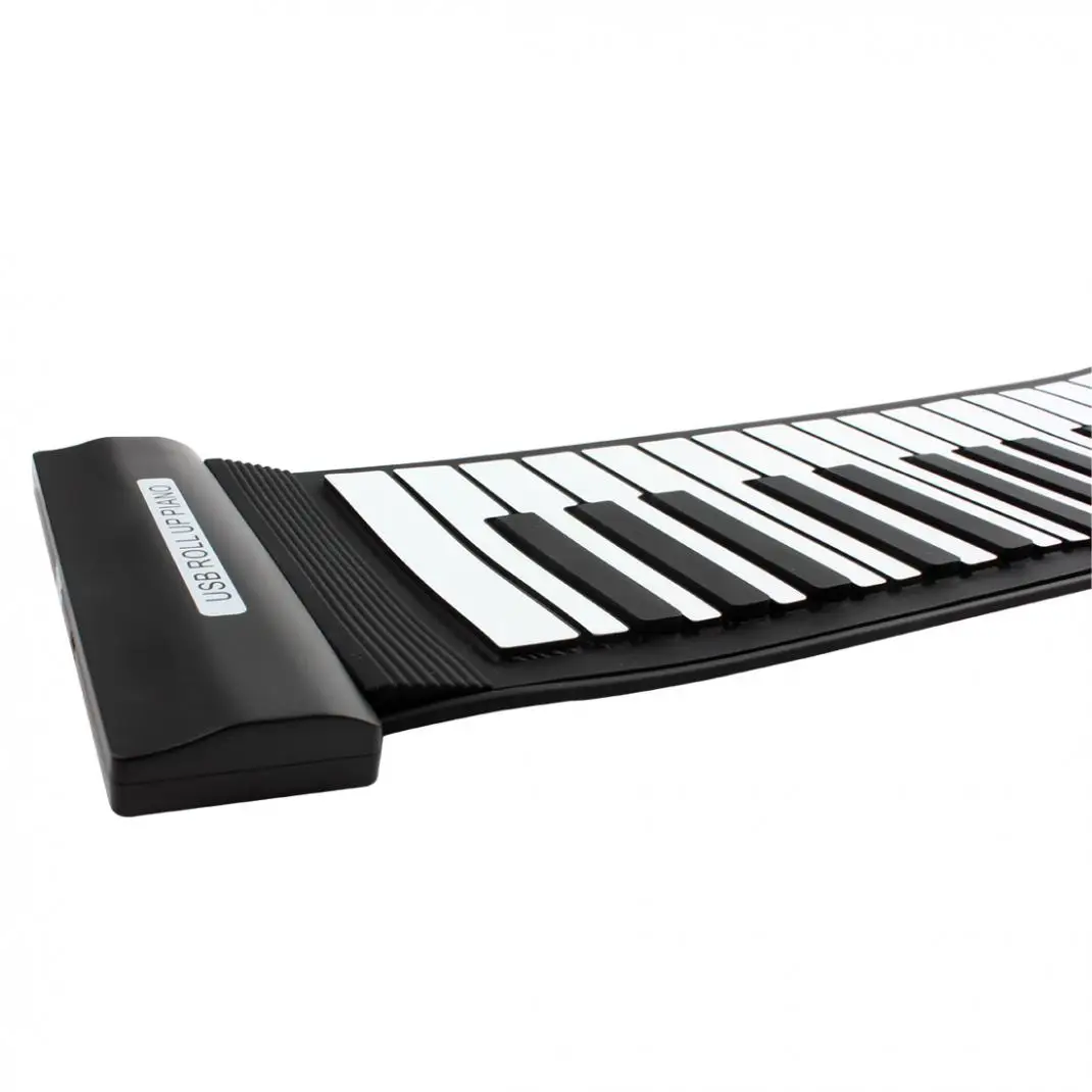 Профессиональная MIDI клавиатура KONIX MD61 портативная Модная Складная электронная с