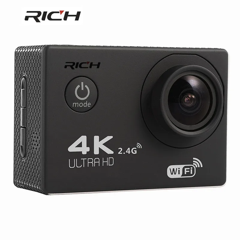 F60 Ultra HD 4K /30fps WiFi экшн Камера 2 0 &quot170D go Helmet Cam pro Подводная Водонепроницаемая