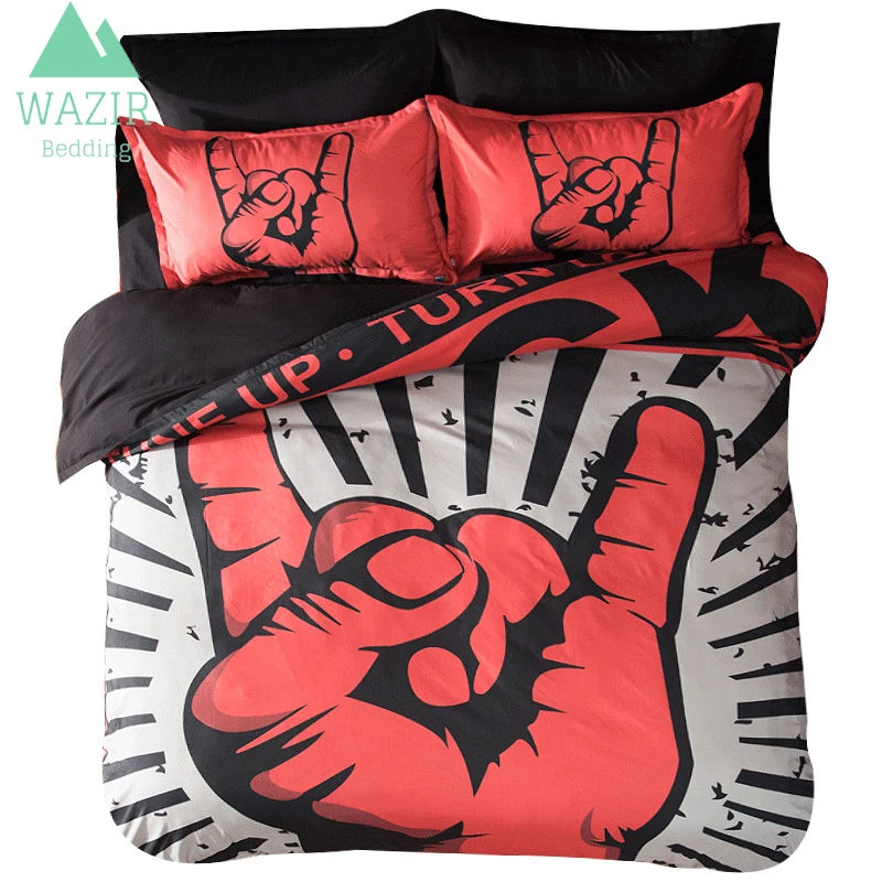 

WAZIR 3D printing French Bulldog pug bedding set 3/4pcs duvet cover Pillowcases Home textile bedroom bedclothes Twin Full Queen