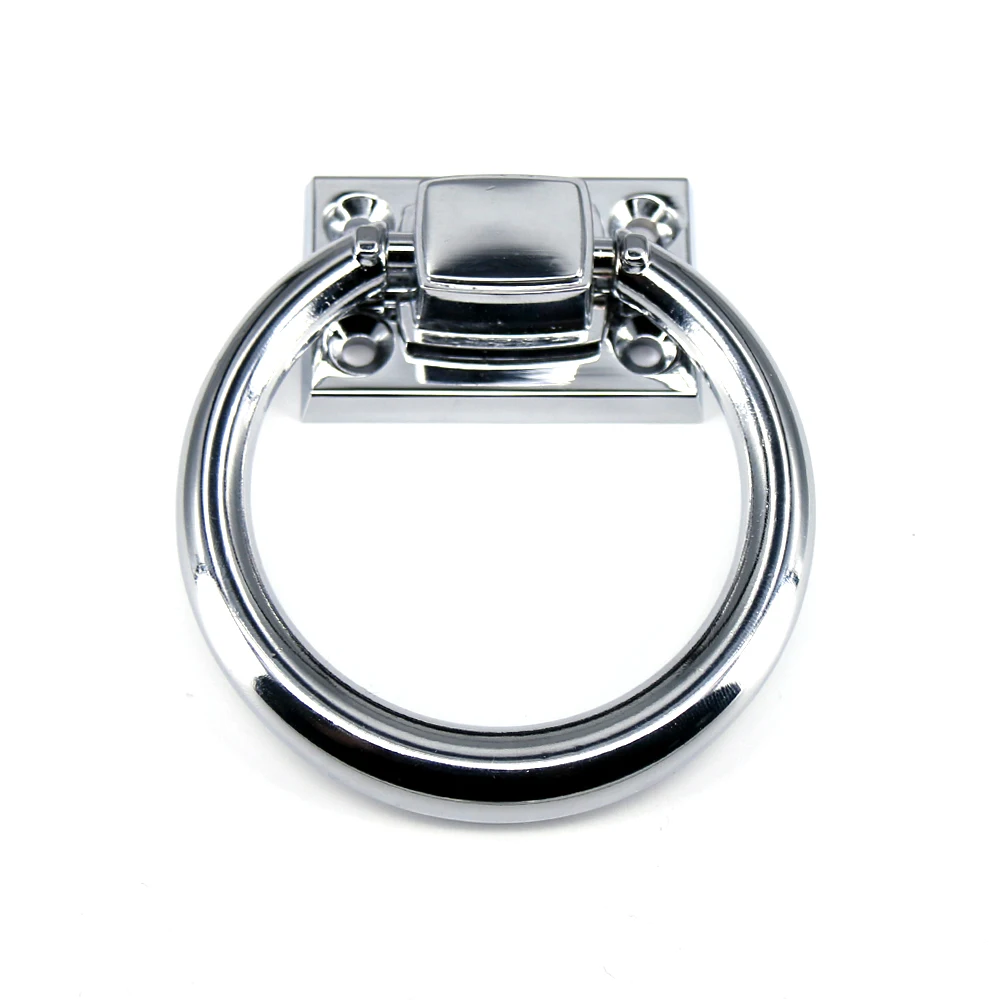 1x Door Pull Ring Round Drawer Pulls Handle for Furniture