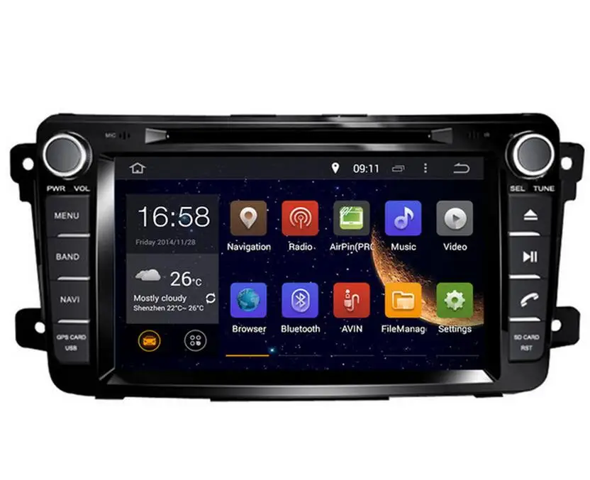 Discount ROM 16G Quad Core Android 7.1 Fit MAZDA CX-9 2007 - 2010 2011 2012 -2017 CAR DVD PLAYER Multimedia Navigation GPS DVD NAVI RADIO 0 Discount ROM 16G Quad Core Android 7.1 Fit MAZDA CX-9 2007 - 2010 2011 2012 -2017 CAR DVD PLAYER Multimedia Navigation GPS DVD NAVI RADIO 0