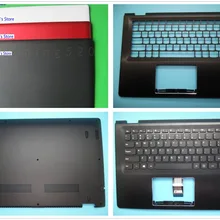 Чехол для lenovo Yoga 500-14ISK Flex 3-1470 верхняя крышка задняя крышка/Упор для рук верхняя/клавиатура Великобритания США/нижний чехол Нижняя основа/петли