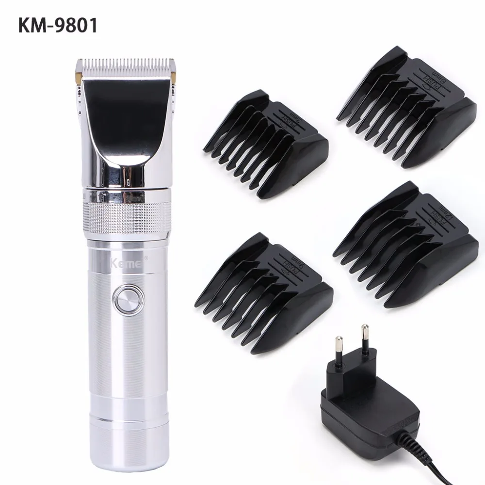 

KM-9801 Rechargeable Hair Clipper Trimmer Removal Cutting Machine Health Care