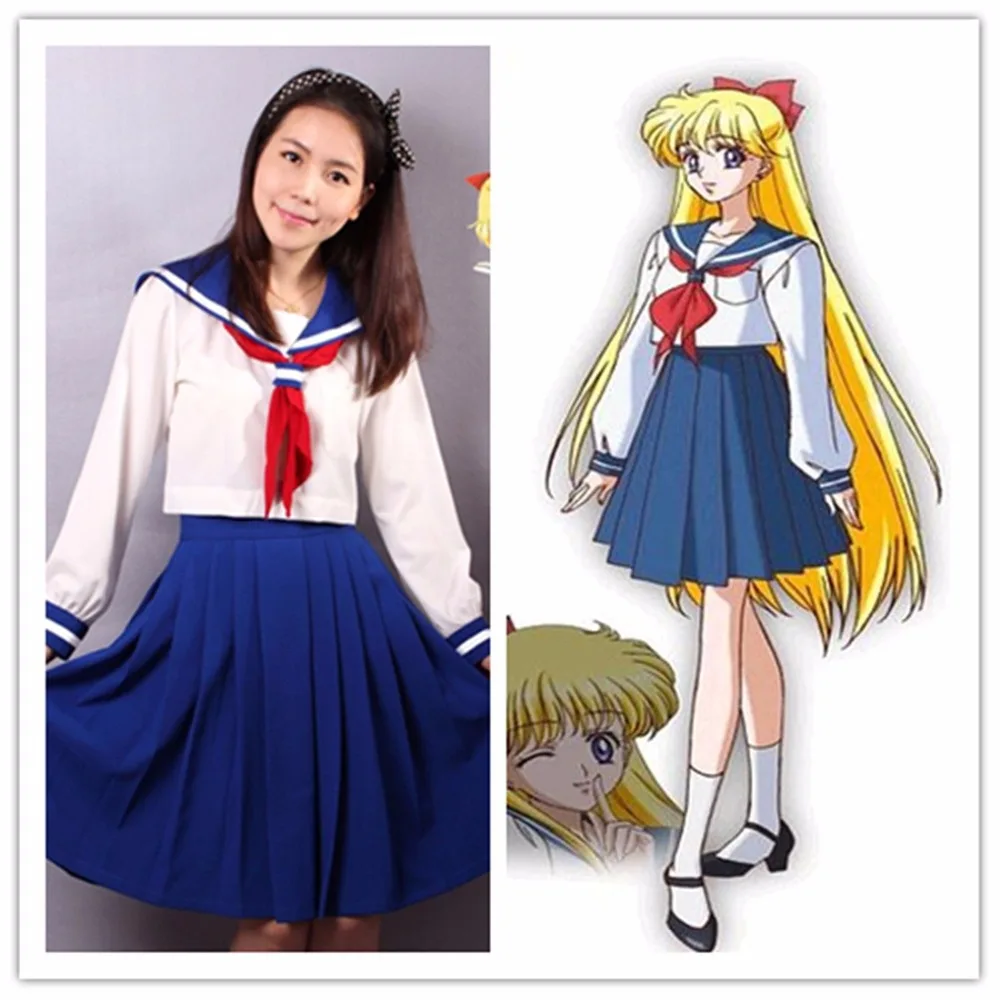 New Lolita Cosplay Sailor Moon Skirts Kawaii Sailor Girl Skirts Sailor Moon Skirt Girls School ...