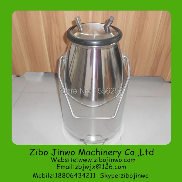 Stainless Steel Milk Bucket for Cow Milking Machinein Feeding & Watering Supplies from Home