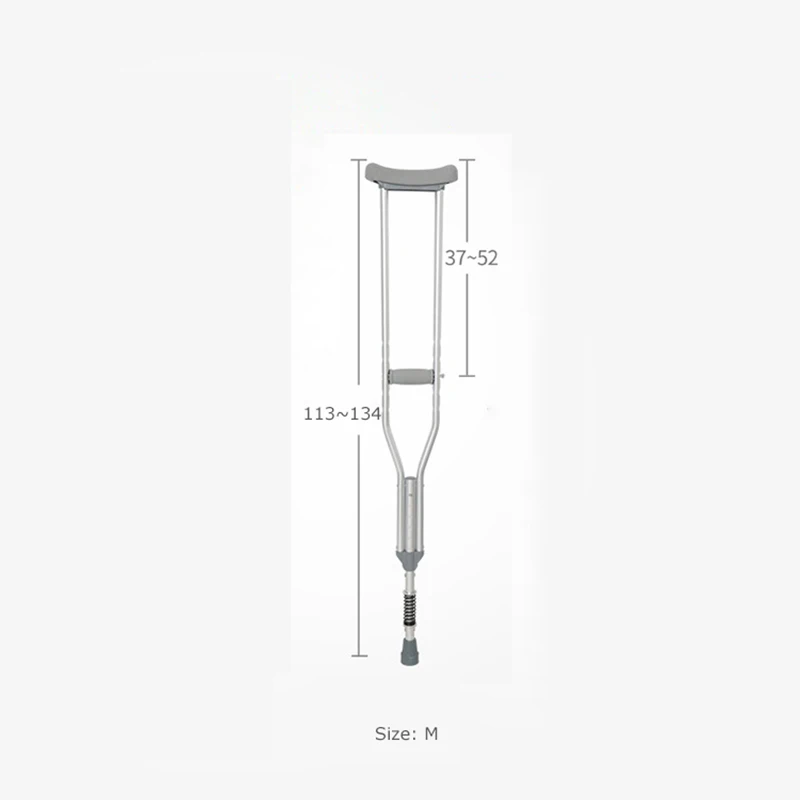 Высококачественные медицинские демпфирующие подмышечные костыли для пациента - Цвет: M
