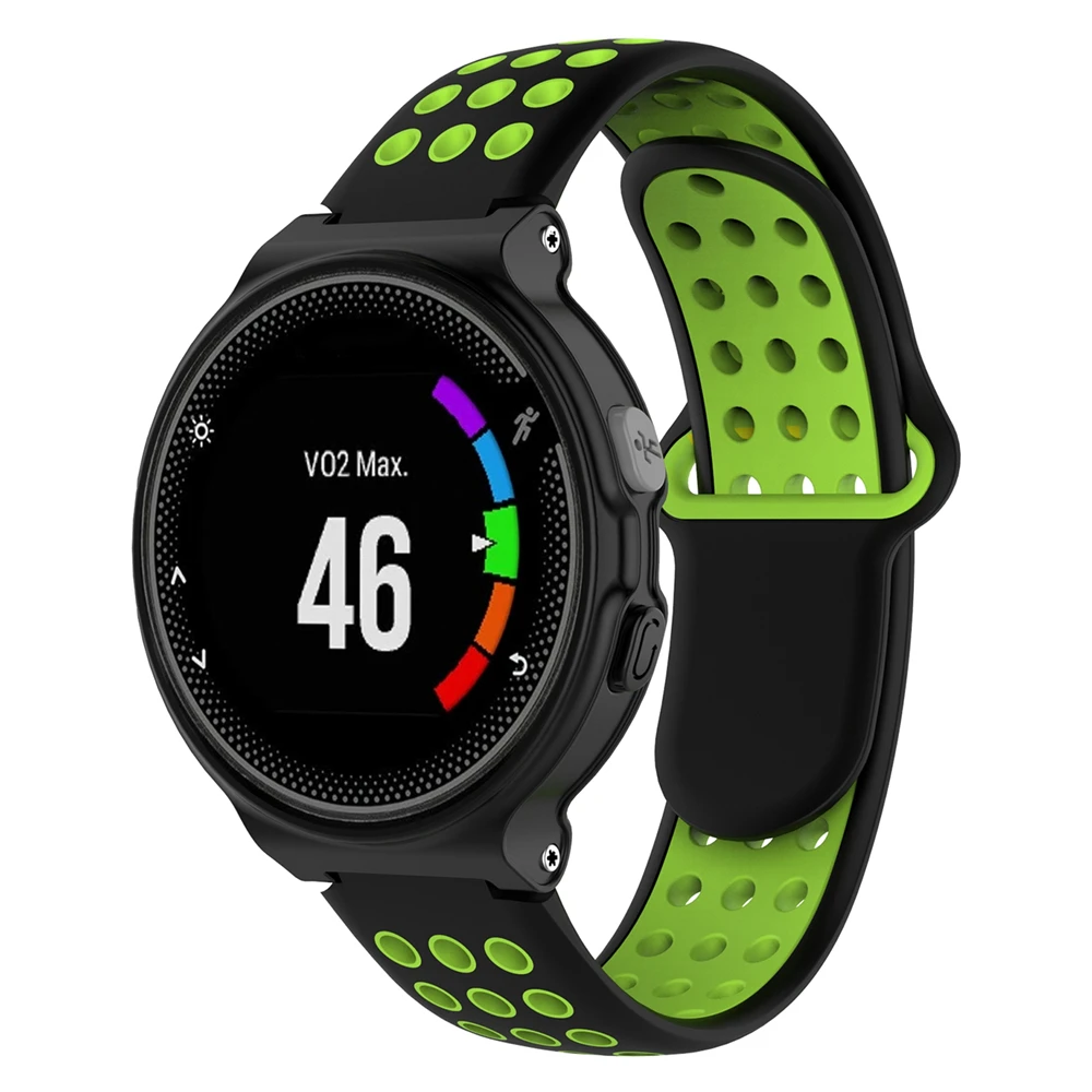 Силиконовый ремешок для часов Garmin Forerunner 220 230 235 630 620 735 подход S20 S6 S5 gps спортивные умные часы