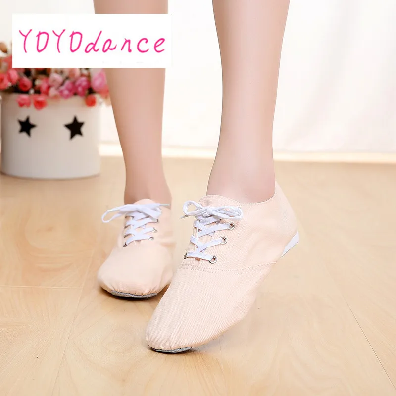 Brand Desinger Canvas Jazz Shoes/Ballet Dance Shoes/Split Heel Sole