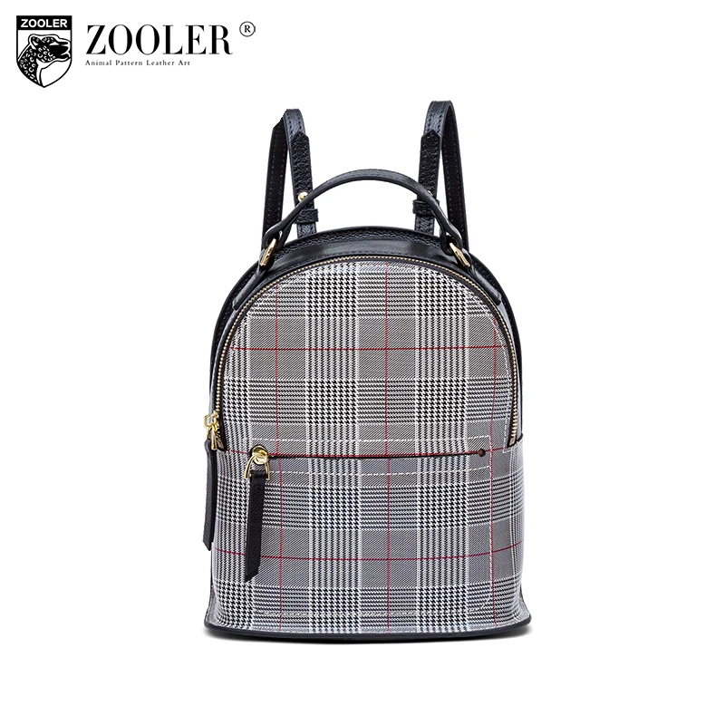 ZOOLER Горячая дорожные сумки для женщин кожаный рюкзак Wool & натуральная кожа сумка