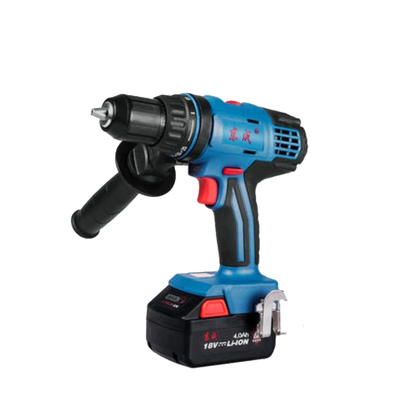 Dongcheng 18-Volt Max DC Lithium-Ion Battery 14mm 2-Speed Electric Cordless Drill Mini Screwdriver Impact Power Driver Dongcheng 18-Volt Max DC Lithium-Ion Battery 14mm 2-Speed Electric Cordless Drill Mini Screwdriver Impact Power Driver