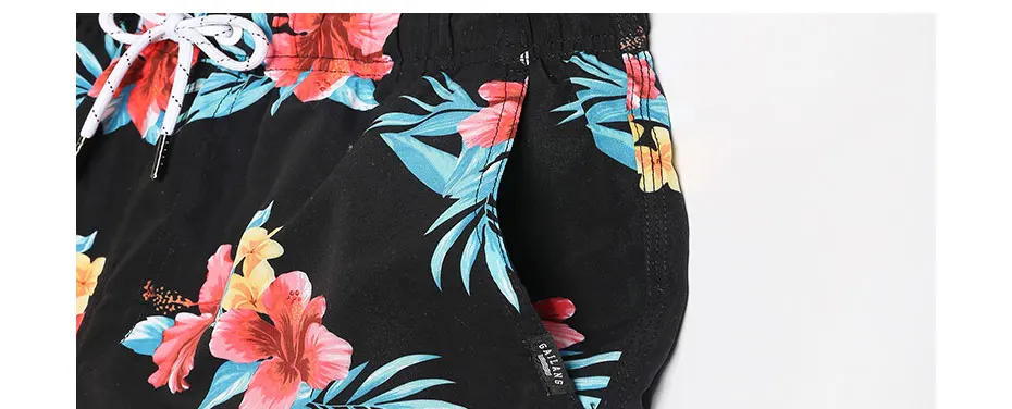 Gailang брендовые сексуальные мужские пляжные шорты Бермуды трусы боксеры с принтом мужские пляжные шорты Купальники плавки для геев