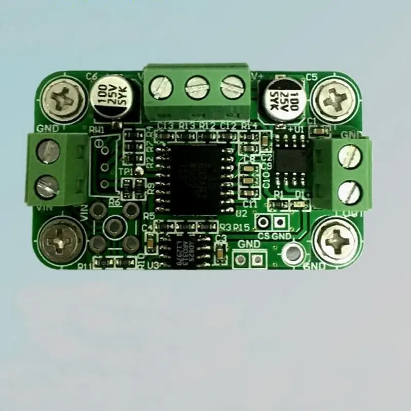 

AD637 module RMS detection module does not need potentiometer adjustment precision peak detection (cycle)