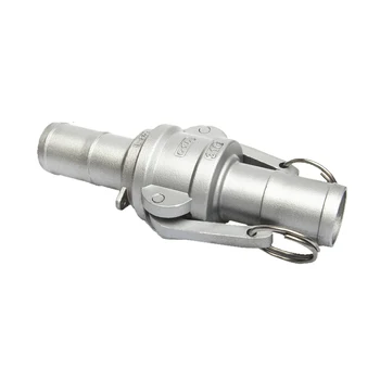 

1/2" 13mm OD Hose Barb 304 Stainless Steel C + E Type CamLock Fitting Pump Adapter Cam Groove Coupling