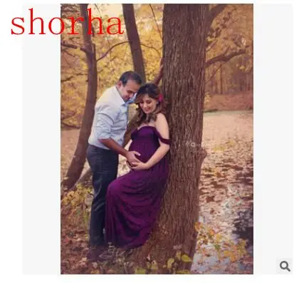 New Women Dress Maternity Photography Props Lace Pregnancy Clothes Maternity Dresses For Pregnant Photo Shoot black dresses