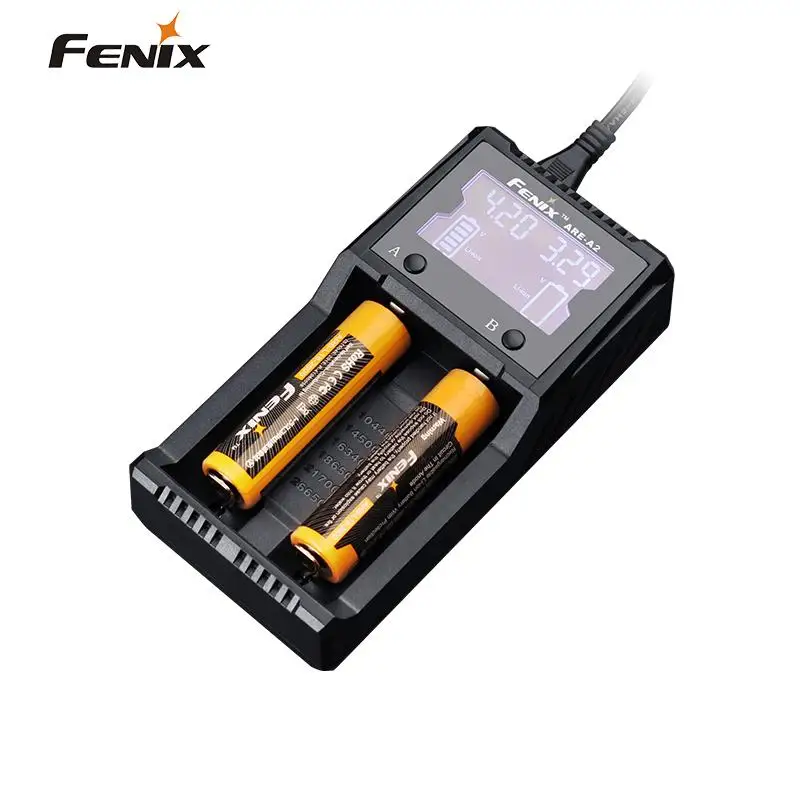 2019 NEW Fenix ARE-A2 quad channel smart charger compatible with types of Li-ion and Ni-MH/Ni-Cd batteries
