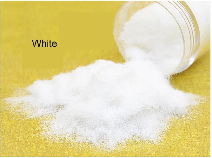 

Teraysun 100G White Color Nylon Grass Powder for Architectural Model Making