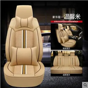 

Car Seat Covers Universal PU Leather Auto Front back Seat Covers for Hyundai solaris ix35 i30 ix25 Elantra accent tucson Sonata