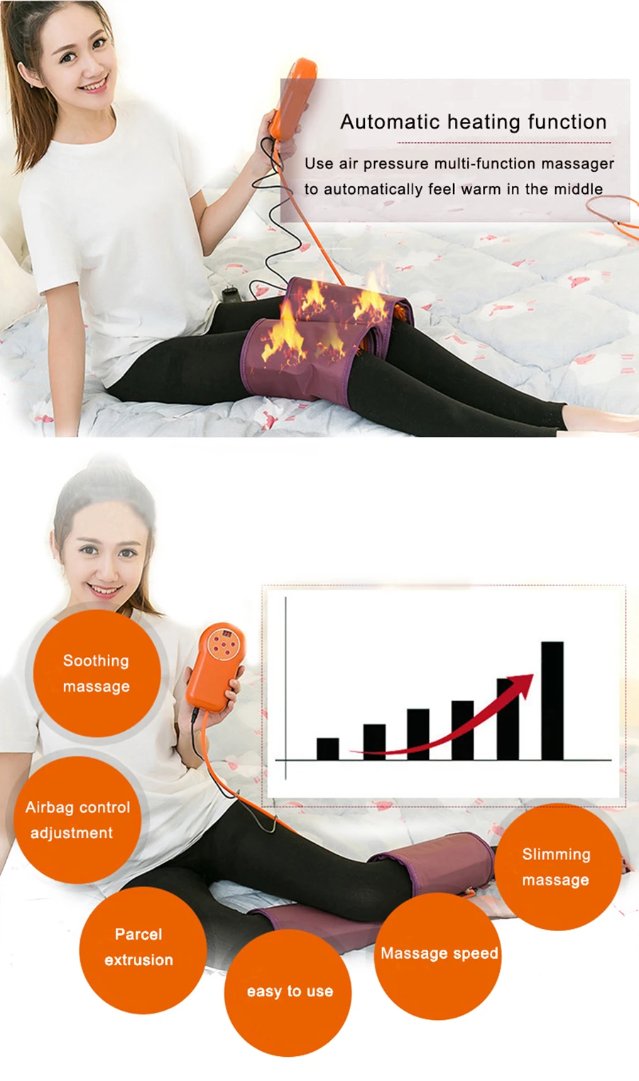 Electric Air pressure Leg Massager (7)