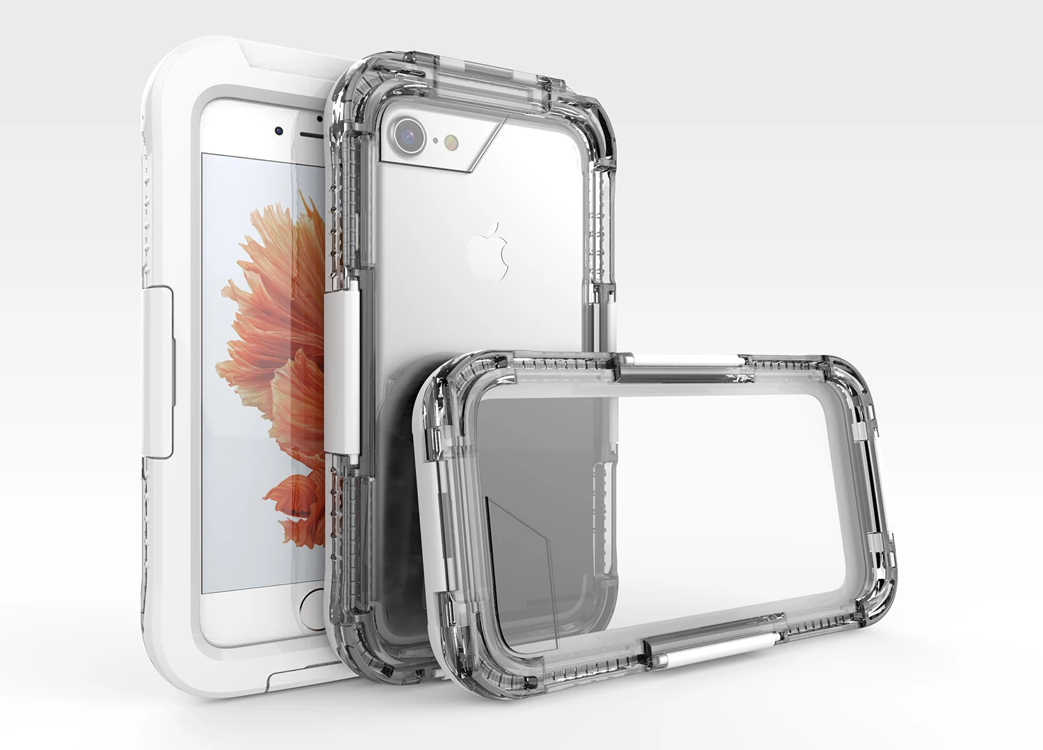 Waterproof Phone Cases For Iphone7/8 Super And Dustproof Shell for iphone7plus/8plus Anti-fall Can Diving |
