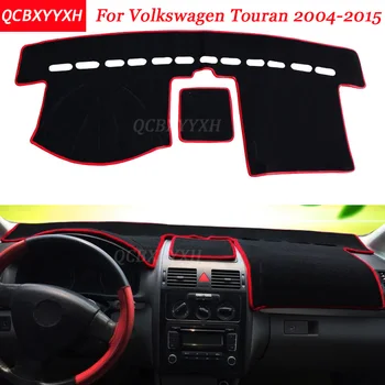 

Car Styling Dashboard Avoid Light Pad Polyester For Volkswagen Touran 2004-2015 Instrument Platform Desk Cover Protective Mats