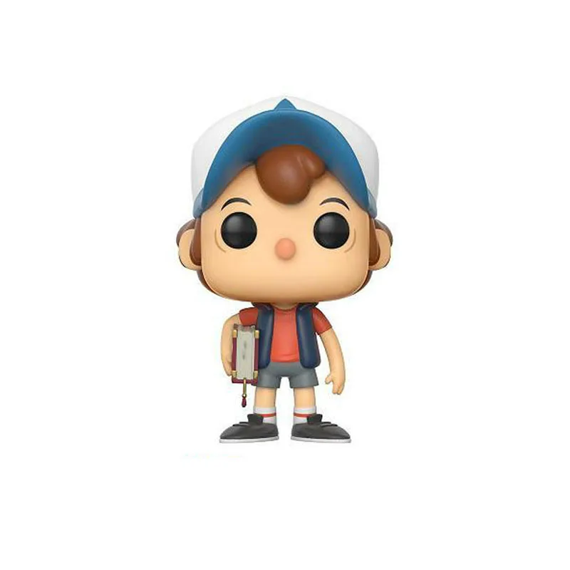 

Animation Gravity Falls Dipper Pines Vinyl Figure Mysterious town adventure Q version PVC Doll Model Toy