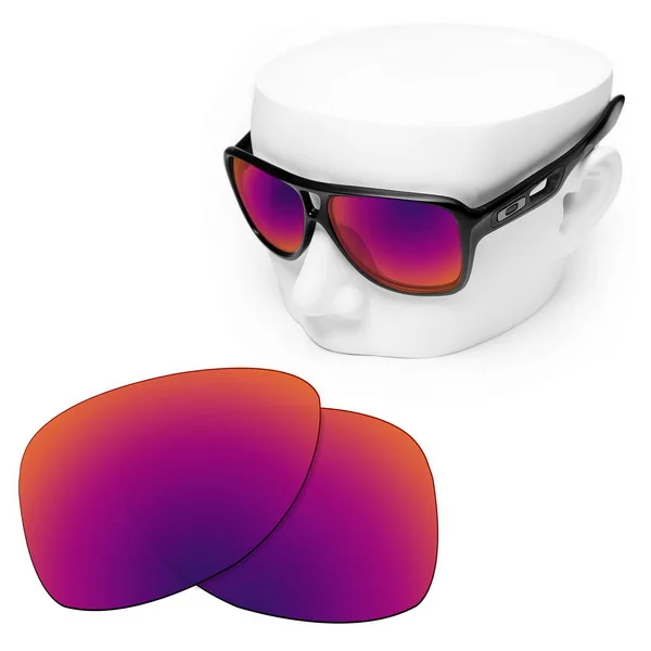 OOWLIT поляризованные Сменные линзы для солнцезащитных очков-солнцезащитных очков оакли отправка 2 OO9150 - Цвет линз: Purple Red Mirror
