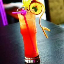 6 штук в упаковке стеклянная кружка для сока бамбуковое молоко для чая и других напитков чашка холодный напиток стакан для молочного коктейля специальная чашка