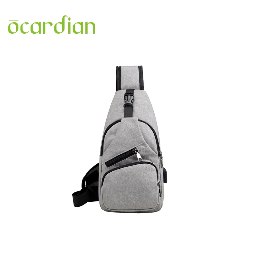 Ocardian мужские сумки на плечо, нагрудная сумка, Мужская водонепроницаемая сумка на молнии, прочная сумка на плечо, Повседневная модная Дорожная Спортивная сумка-мессенджер