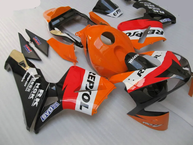 Набор обтекателей мотоцикла для HONDA CBR600RR F5 03 04 CBR 600RR 600 2003 2004 ABS красные оранжевые