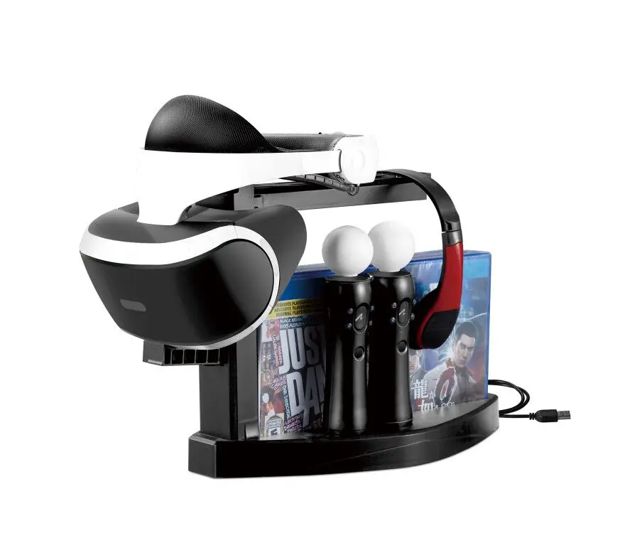 Multifunction Charging Station Dock Display Stand for PlayStation 4 / PS4 VR Controller