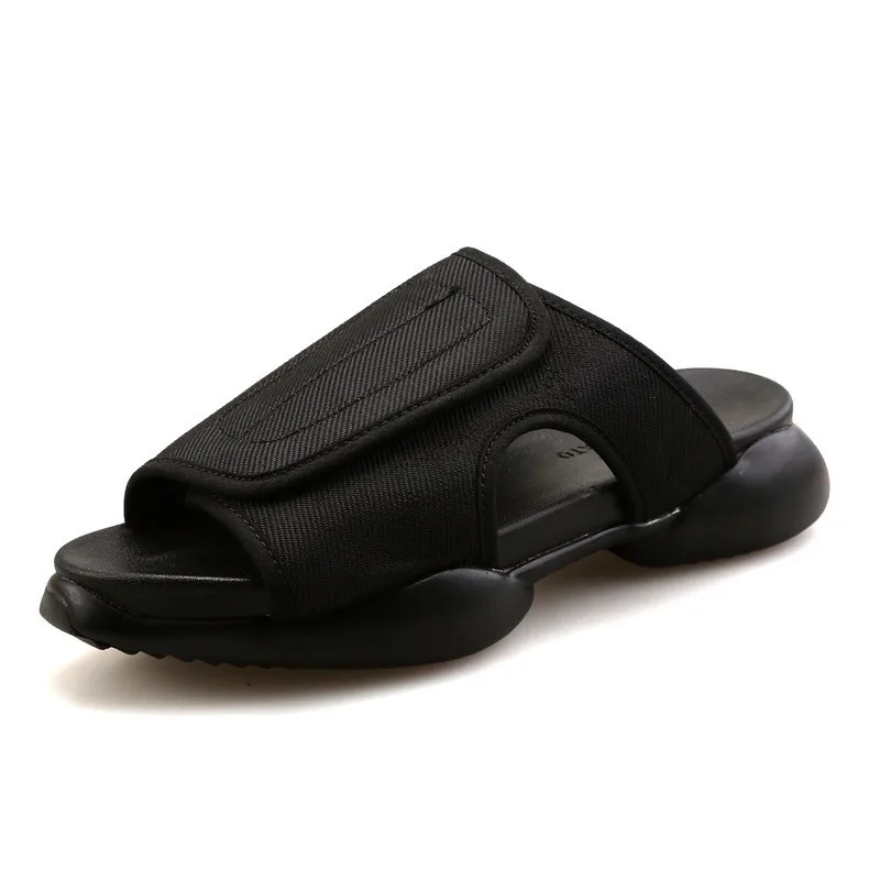 Designer Version Herren Sommer Strand Sandalen Luxus Marke Plattform Casual Schuhe Männer Flache Hausschuhe zapatos hombre chinelo masculino