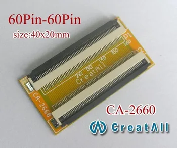 

10pcs 0.5mm Spacing 60Pin FPC FFC Lcd Led 60Pin to 60pin FPC/FFC cable Increasing screen line Extension cord connector board