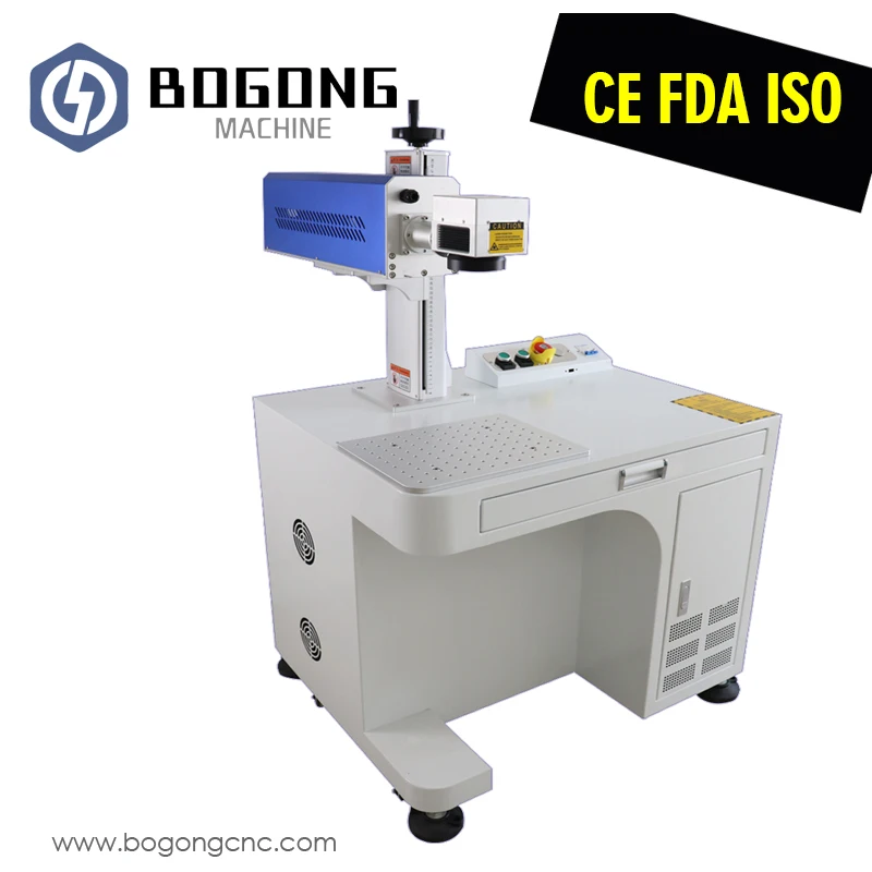 

EZcad Marking Software IPG Expiry Date Code Laser Marking Machine Fiber Laser With Rotary System For Sale