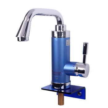 

Huntsky tankless instant electric hot water tap faucet 3000w fast electric heating faucet Water Heating Heater