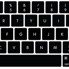 Универсальный чехол-клавиатура для MacBook Pro retina 1" 15", датский, немецкий, греческий, японский, корейский, шведский, тайский, швейцарский