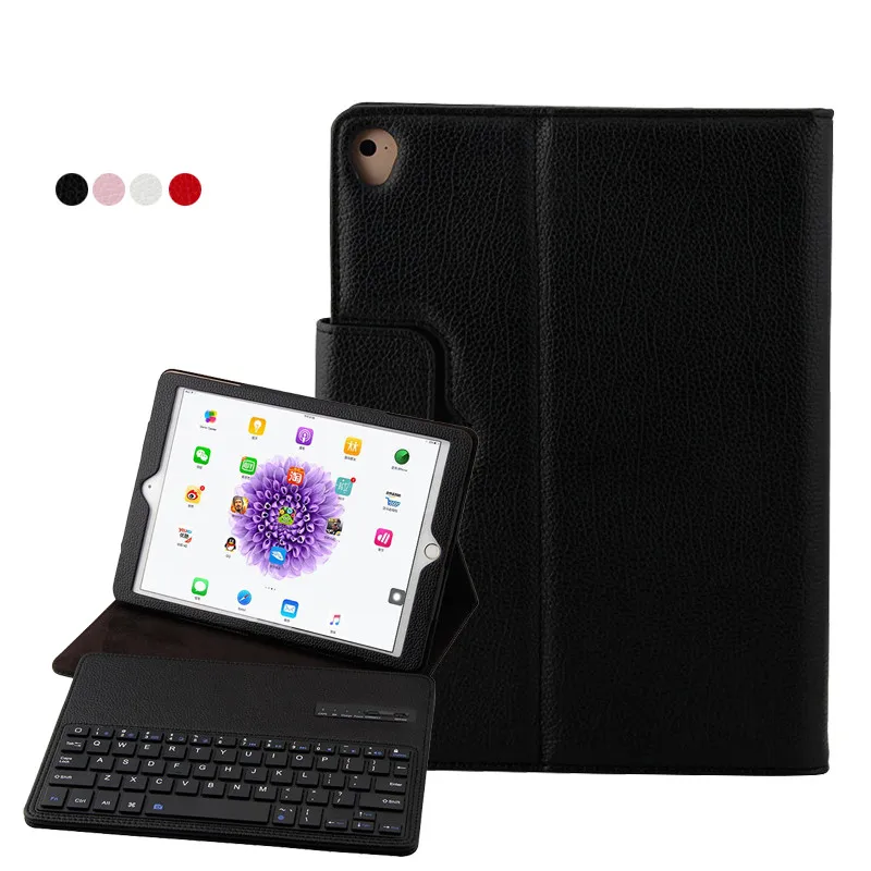 

A Keyboard For A Computer For Ipad Pro 10.5 2017 Case Lichi PU Leather Tablet Protection Cover For Ipad Keyboard
