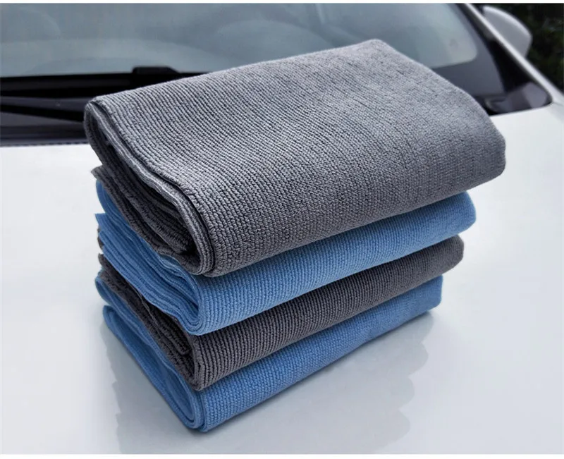 Microfiber Car Waxing Towel Auto Polishing Cloth Window Glasses Wipe