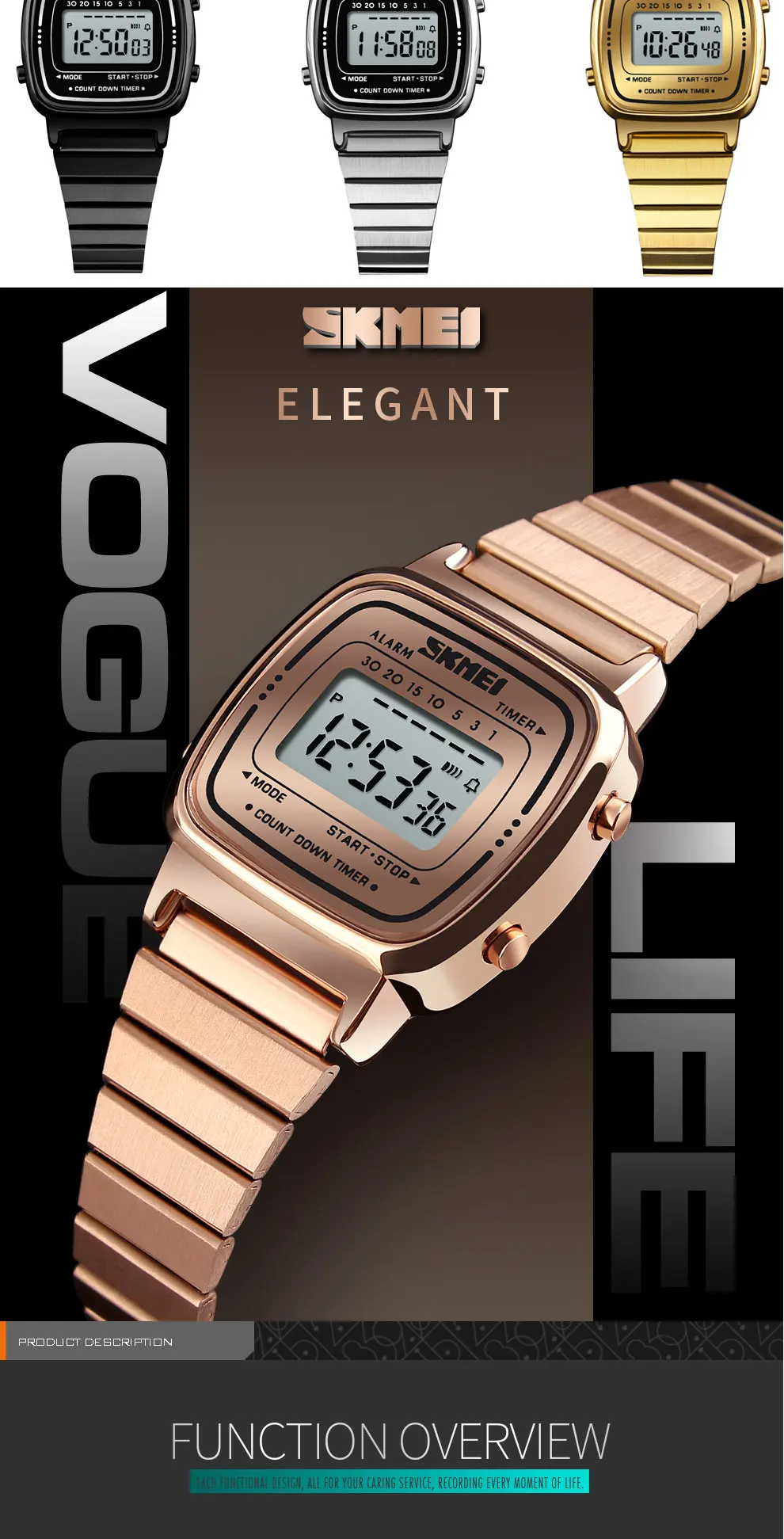 Digitai women watches (2)