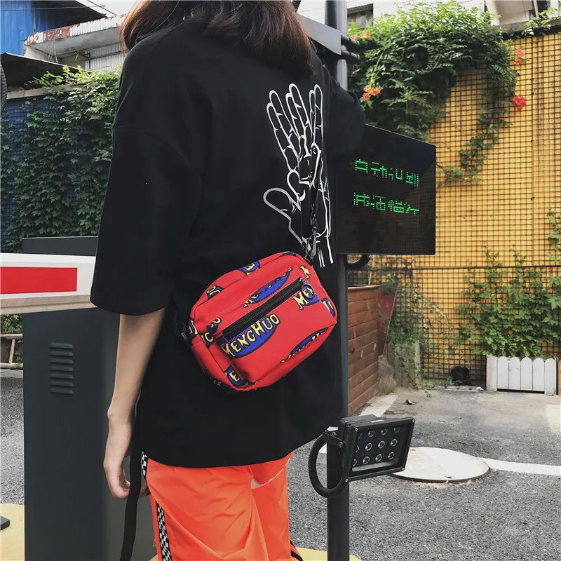 Menghuo Casual Letter Women Shoulder Bags Waterproof Nylon Female Handbags Girls Messenger Bags Small Crossbody Women Mini BagsIMG_6533