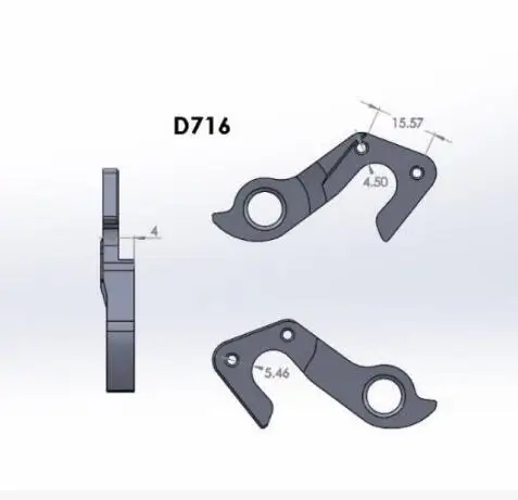 Schaltwerkaufhänger Für GT Corsa Edge Karakoram Lawine (K33047