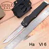 Good Price H V 5 VI 6 D2 mark Elmax blade aluminum handle camping hunting survival outdoor Utility EDC tool fruit kitchen knife 1