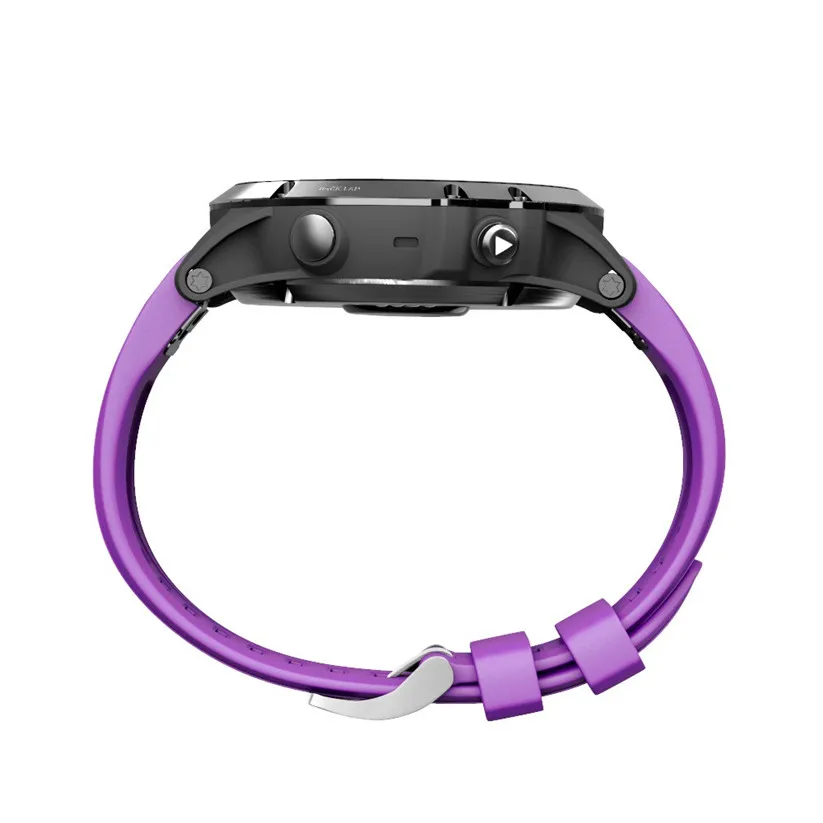 Быстросъемная силиконовая лента для Garmin Fenix 5 Plus td0810 Прямая