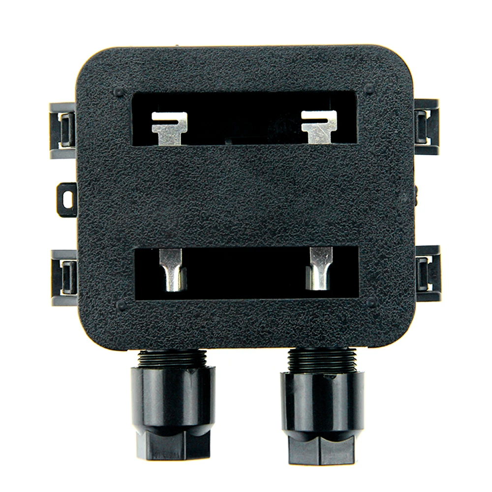 1 Pcs 10W-50W Solar Junction Box With Cable Connector For PV Solar Panel solar panel connector cable