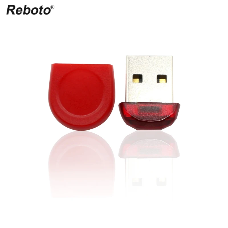 Reboto Красный usb флэш-накопитель 4 ГБ 8 ГБ 16 ГБ 32 ГБ 64 ГБ флеш-накопитель Новый мини флеш-накопитель легко обучающий Флешка u диск