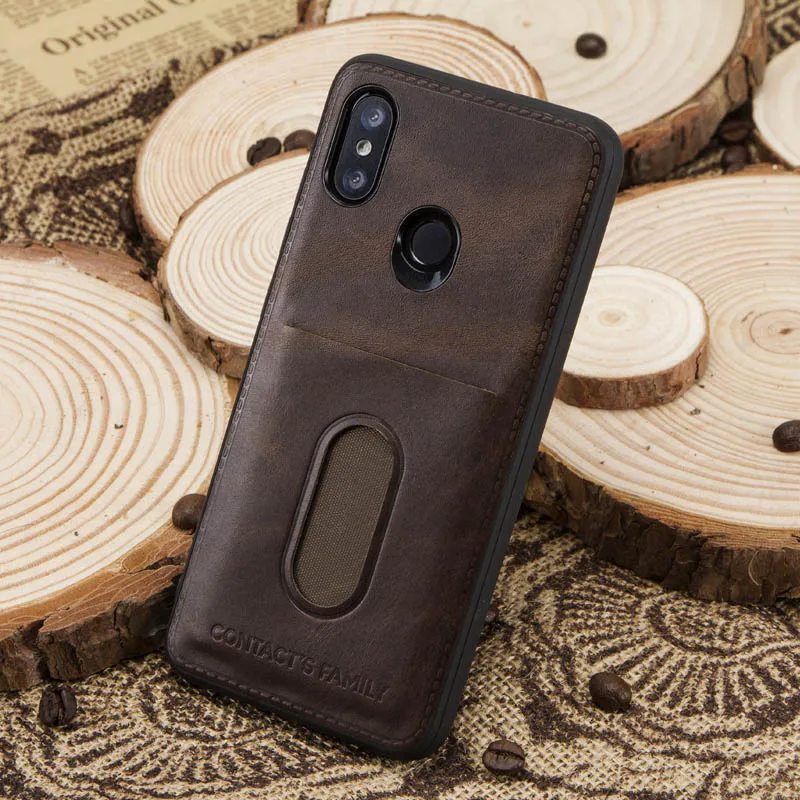 xiaomi leather case color Dành Cho Xiaomi 8 Bao Da Ốp Lưng Ví Da Chính Hãng Coque Flip Cover Ốp Bảo Vệ 360 Cho Xiaomi Nồi Cơm Điện Từ Xaomi 8 Ốp Lưng sang Trọng xiaomi leather case color Cases For Xiaomi