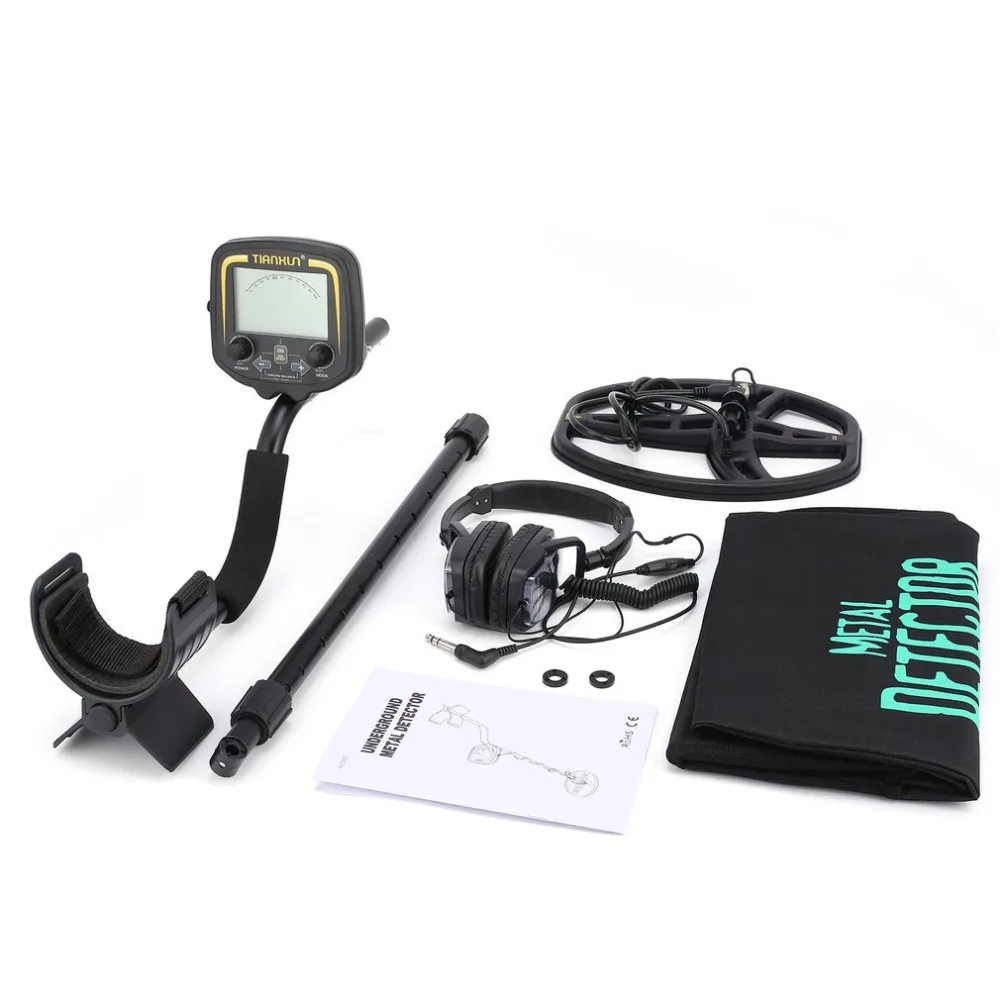 

TX-850 Professional Underground Metal Detector Handheld Treasure Hunter Gold Digger Finder With Headphone LCD Display
